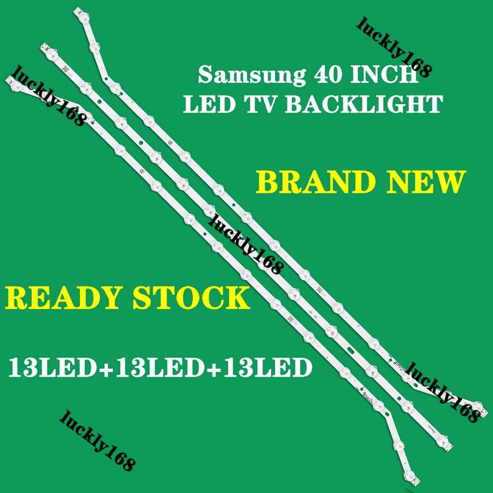 NEW 1SET LED Backlight strip 13 lamp For Samsung 40 INCH LED TV ...