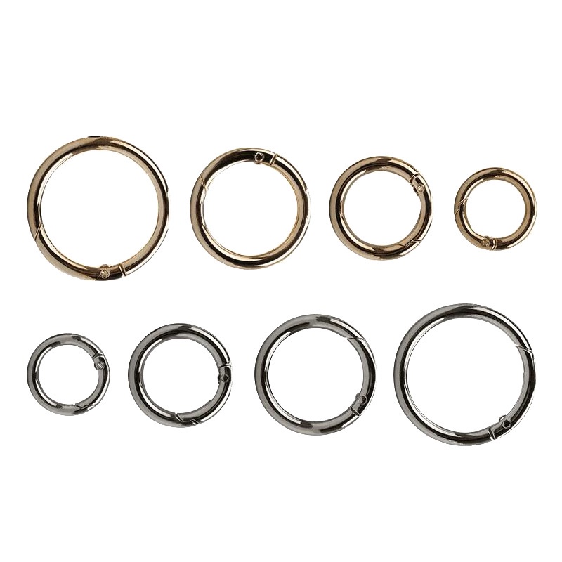 Zinc Alloy Movable Open Loop Metal Spring Buckle Key Buckle Accessories ...