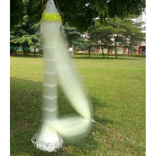 Thick wire three-layer fishing net, weighted sinking net, thick wire ...