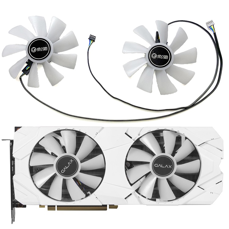 VGA Cooling Fan VGA Replacement Parts for GALAX RTX2070 2080 2080 SUPER ...
