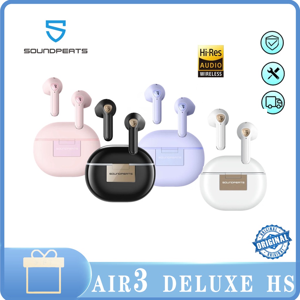 SoundPEATS Air3 Deluxe HS Bluetooth Hi-Res LDAC Driver Touch  Control In-ear detection Wireless Earbuds Earphones