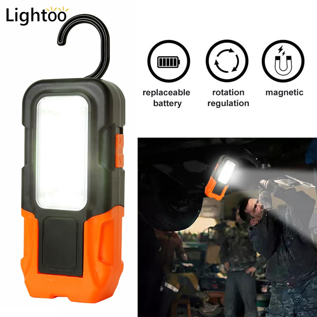 Portable torch light powerful japan original COB light working light