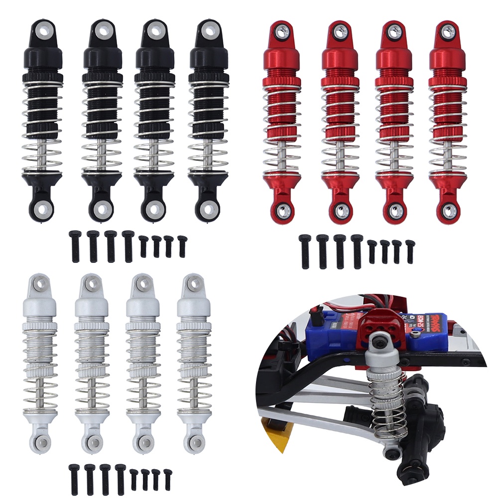 Metal Universal Shocks Absorbers Oil Threaded Damper for 1/18 RC ...