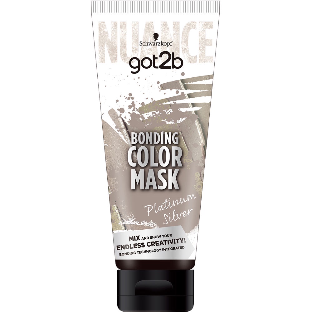 Henkel Lion Cosmetics got2b Bonding Color Mask Platinum Silver 180g ...