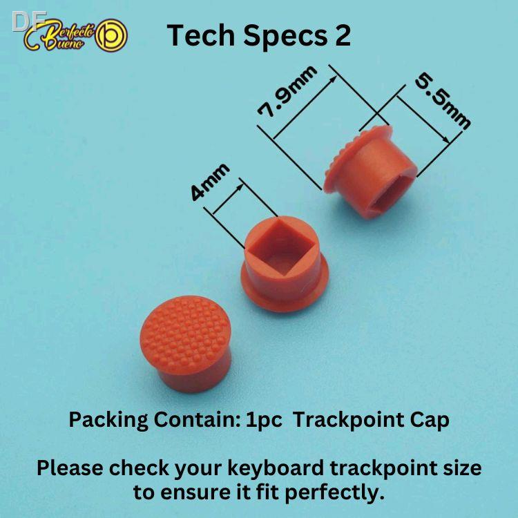 10 Paquet Caoutchouc Souris Pointeur Trackpoint Rouge Cap Pour IBM THINKPAD MM E - Foto 7