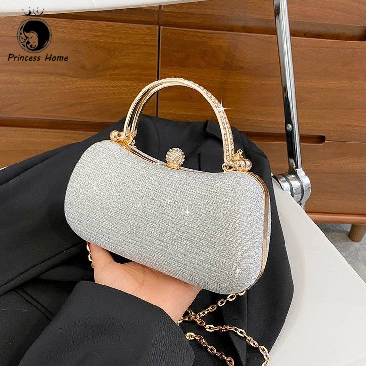 party bag handbag women korean style Elegant Dinner Clutch Bag beg duit wanita Celebrities women s banquet flash diamo Shopee Philippines