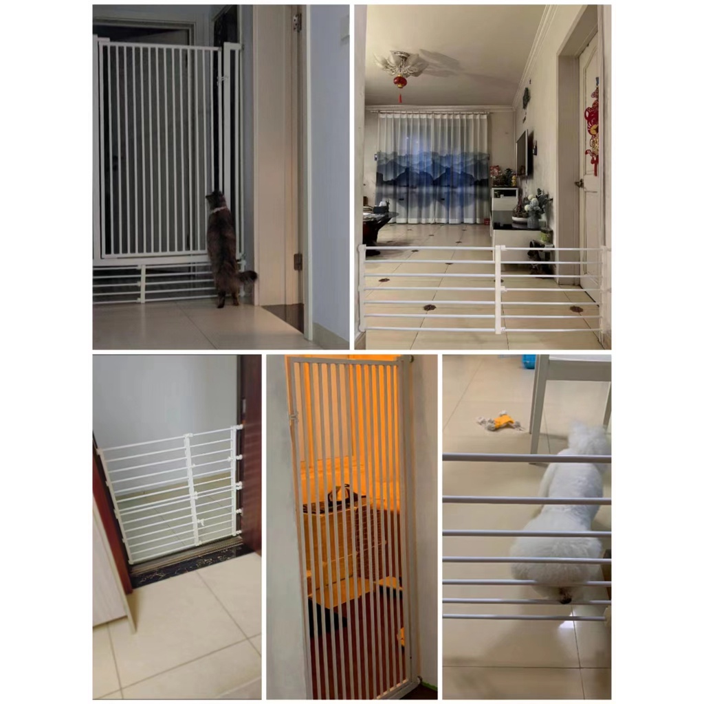 Pet Fence Divider railing isolation door anti-stop cat dog fence indoor ...