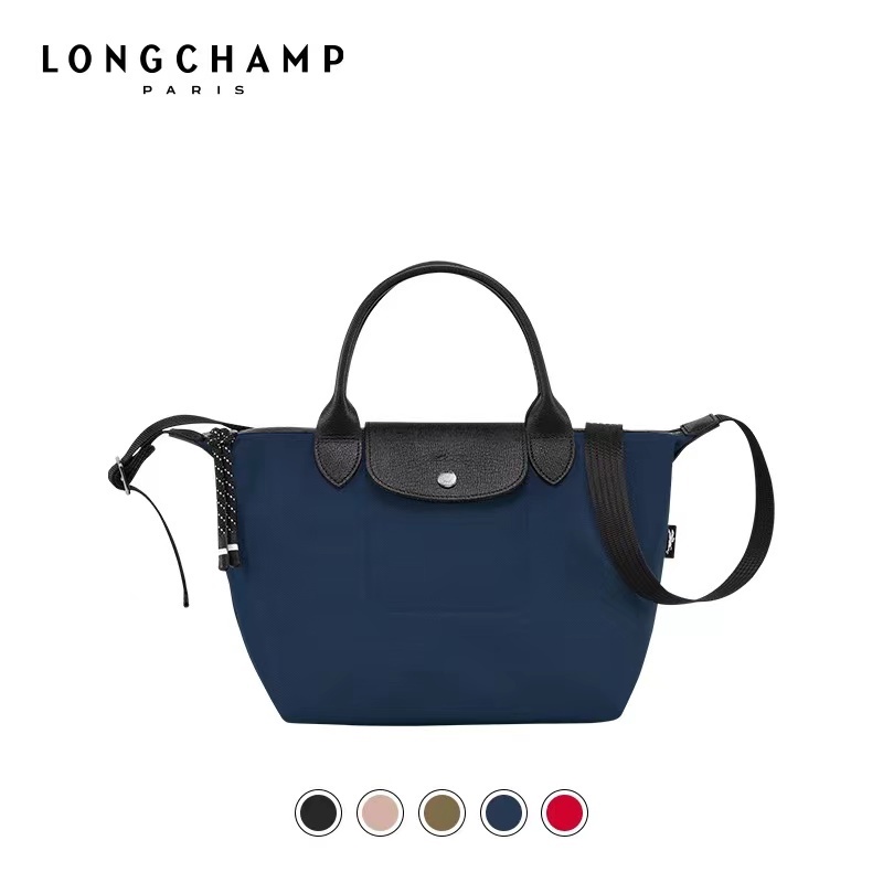 PH New original longchamp 1512 1515 1500 nylon canvas leather ladies shoulder diagonal handbag small medium mini jiaozi waterproof tote bag Shopee Philippines