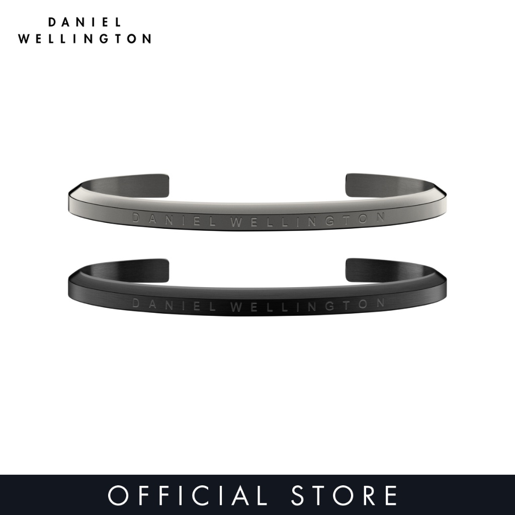 Daniel Wellington Classic Bracelet Black Grey Unisex Bracelet for men and women Stainless Steel Fashion Bracelet Cuff DW Official Shopee Philippines