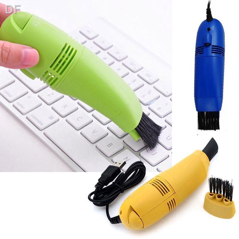 Mini Computer Vacuum USB Keyboard Cleaner PC Laptop Brush Dust Cleaning ...