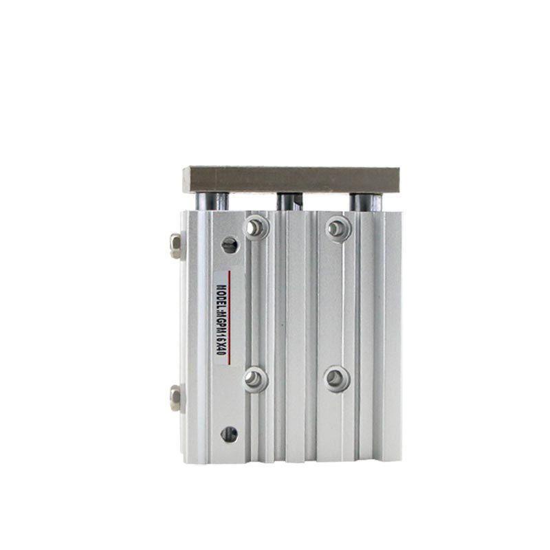 Pneumatic guide rod three-rod three-axis three-column cylinder MGPM ...