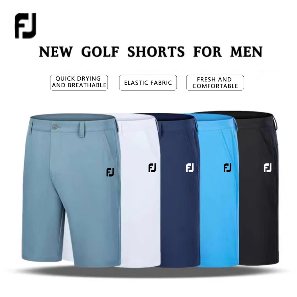 Fj Golf Pants Men Outdoor Kung Shorts Casual Pants Breathable Elastic Comfortable Five point Pants 13520 Shopee Philippines