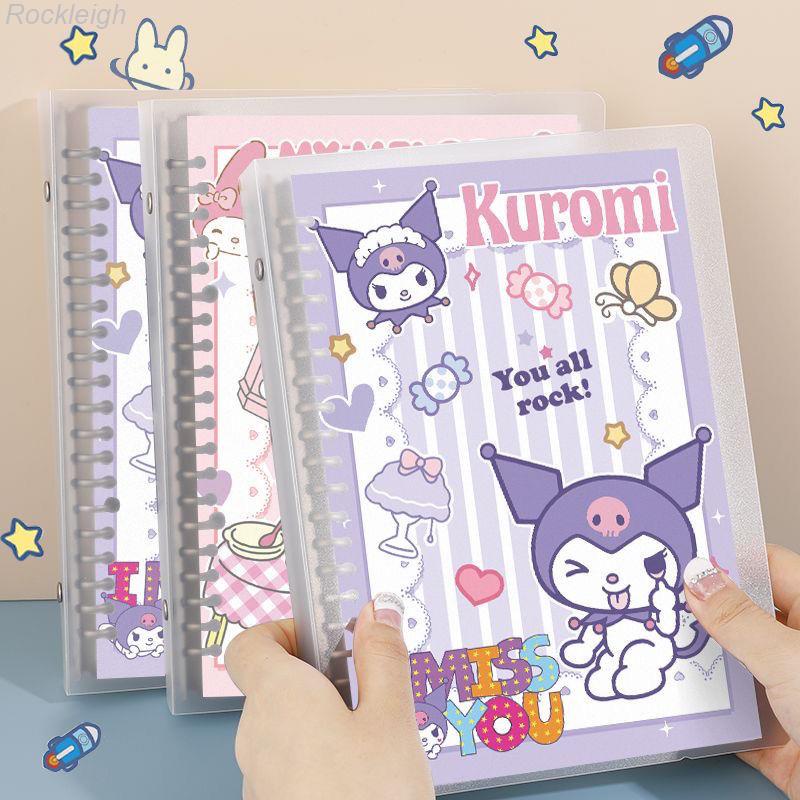 Sanrio B5 Loose-leaf Notebook Detachable High-value Kuromi A5 ...