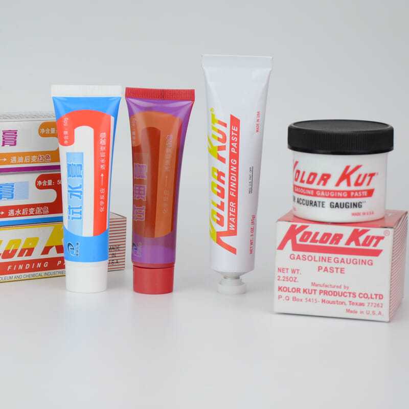 Yixi Test Water Paste Measuring Water Paste Meeting Water Meeting Oil Color Changing Paste Test