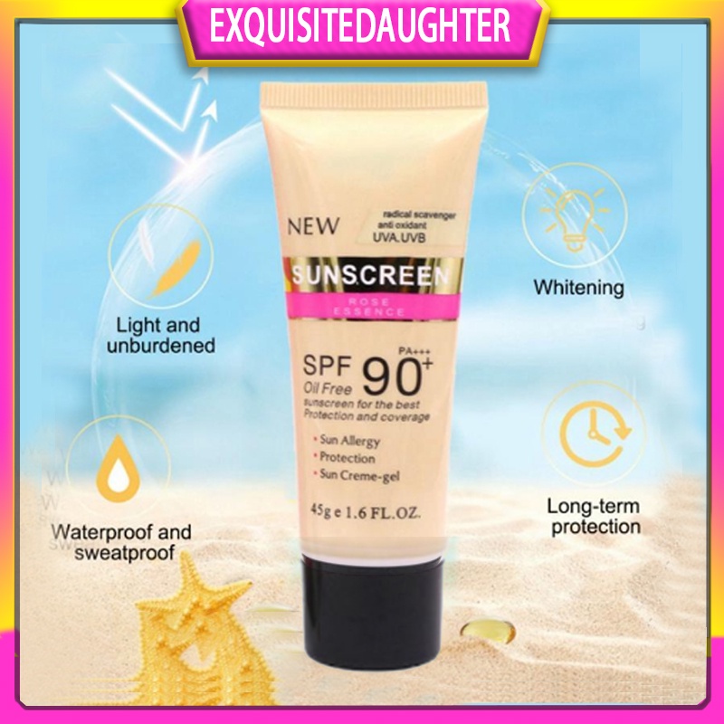 Facial Body Sunscreen Whitening Sun Cream Sunblock Skin Protective Cream Shopee Philippines