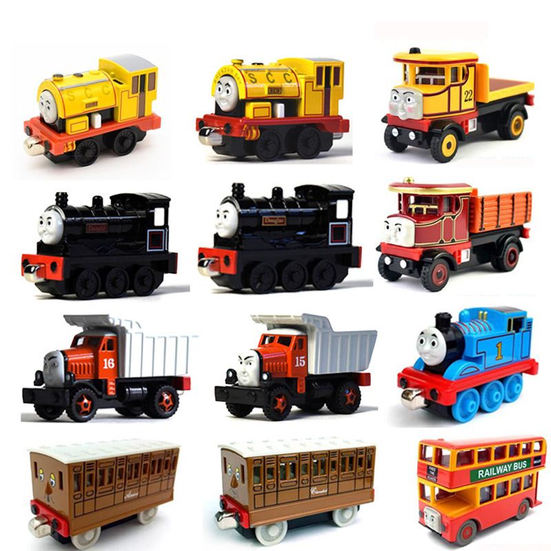 Alloy Thomas the train magnetic locomotive magnet toy model Edward ...