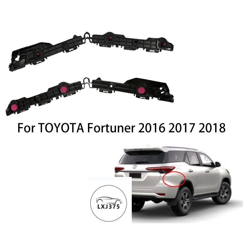 rear bumper bracket TOYOTA FORTUNER 2016 2017 2018 REAR SIDE BUMPER ...