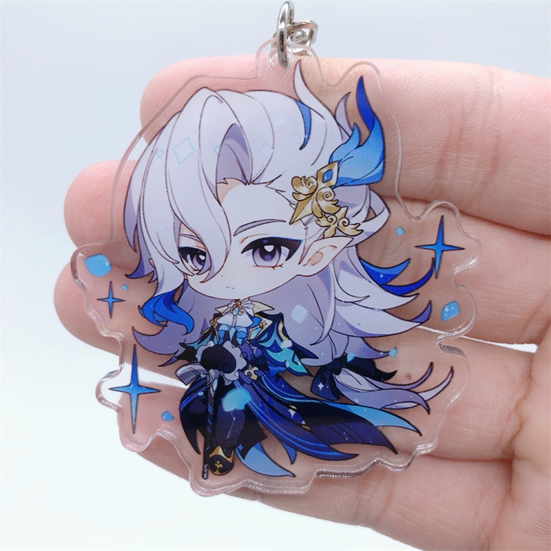 Game Genshin Impact Furina Charlotte Neuvillette Clorinde Pendant ...