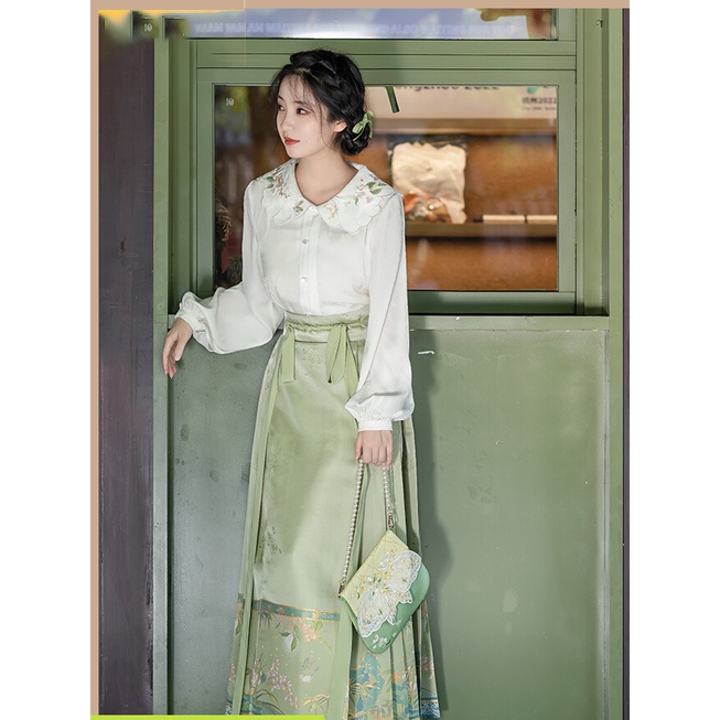 2023 Autumn Lily of the Valley Jasmine Han Elements Shirt Improved ...