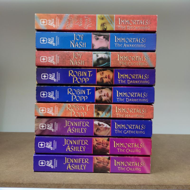 Immortals Series - Jennifer Ashley, Joy Nash, Robin T. Popp | Shopee ...