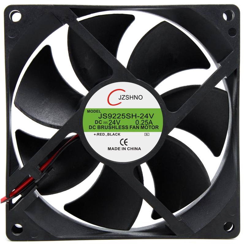 Radiator JS9225HS DC 24V 0.25A Inverter Chassis Two-Wire Cooling Fan ...