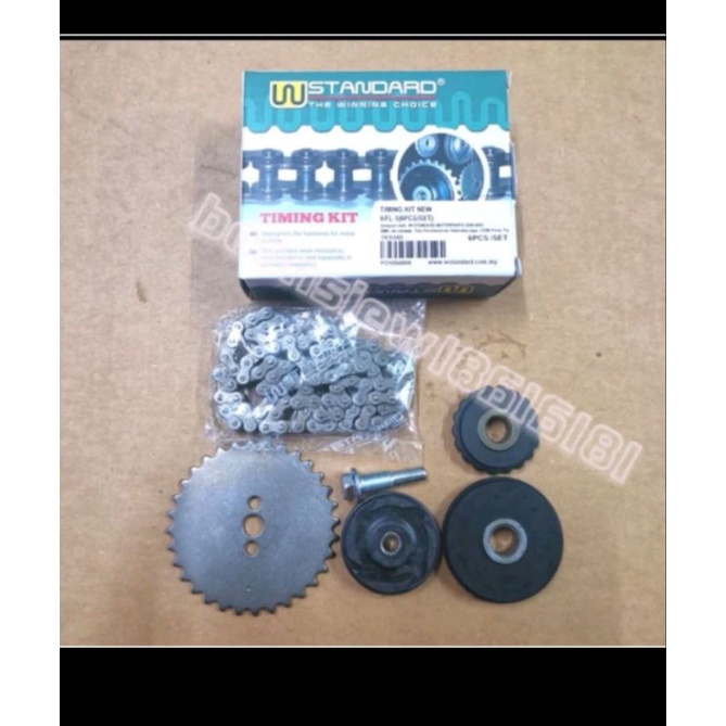 EX5 class/1 -(6pcs/1set) TIMING CHAIN KIT CAM CHAIN SET W STANDARD SET ...