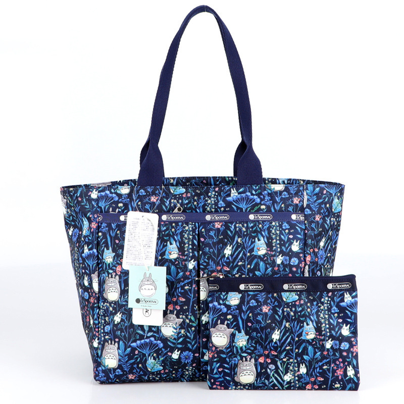 Lesportsac New Product Women Cartoon Printed Female Bag Casual Lightweight Handbag Can Be Used Shoulder Bag 7891