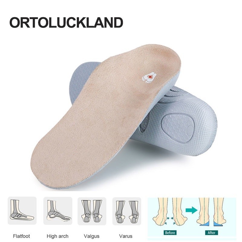 Kids Boys Insoles Arch Support Orthotic Soles Children s Orthopedic Sport Shoes Boots Flatfeet Fabric Pads