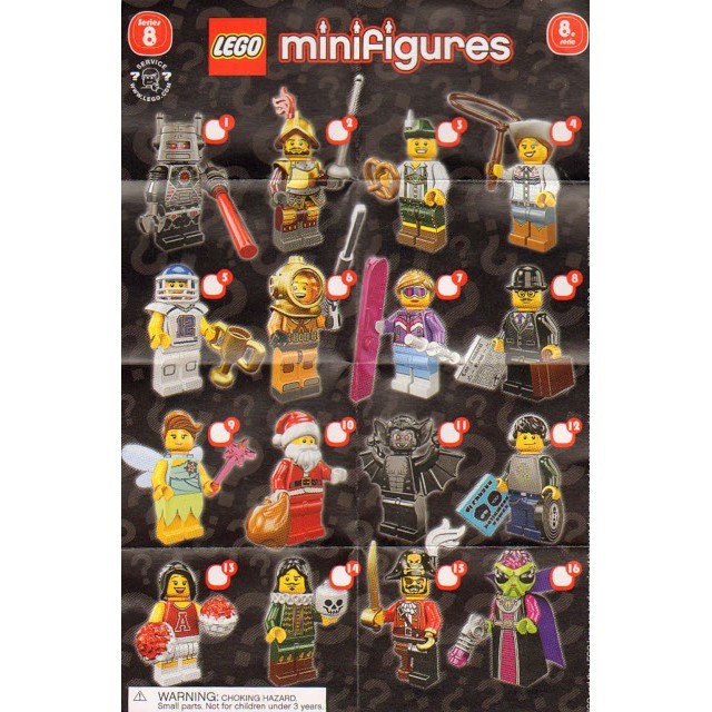 LEGO 8833 Series 8 CMF | Shopee Philippines