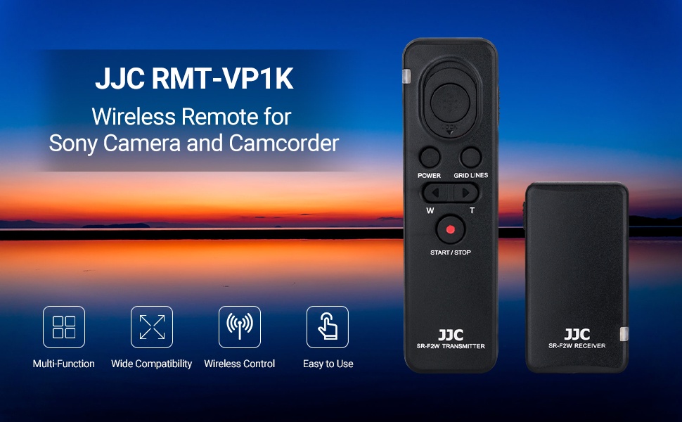 JJC SR-F2W 100 Meter Long Distance Radio Wireless Remote Control