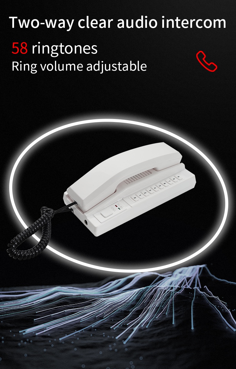 Telephone Intercom, 433Mhz Wireless Intercom System Calling Intercom ...
