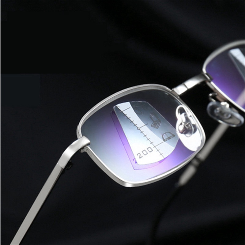 Foldable Progressive Multifocal Reading Glasses Men Women Flexible ...