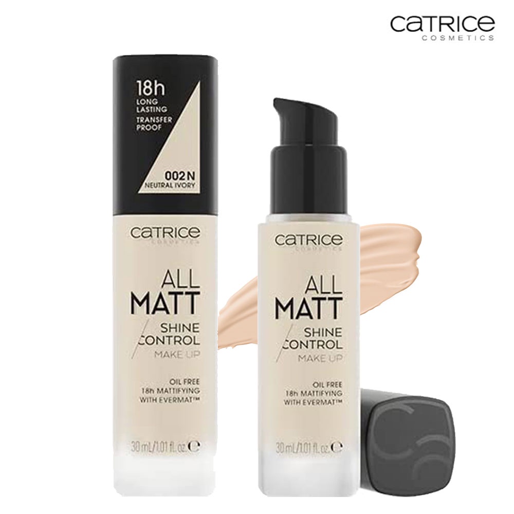 Catrice All Matt Shine Control Makeup 30ml 18H Long Lasting Transfer Proof  | Shopee Philippines