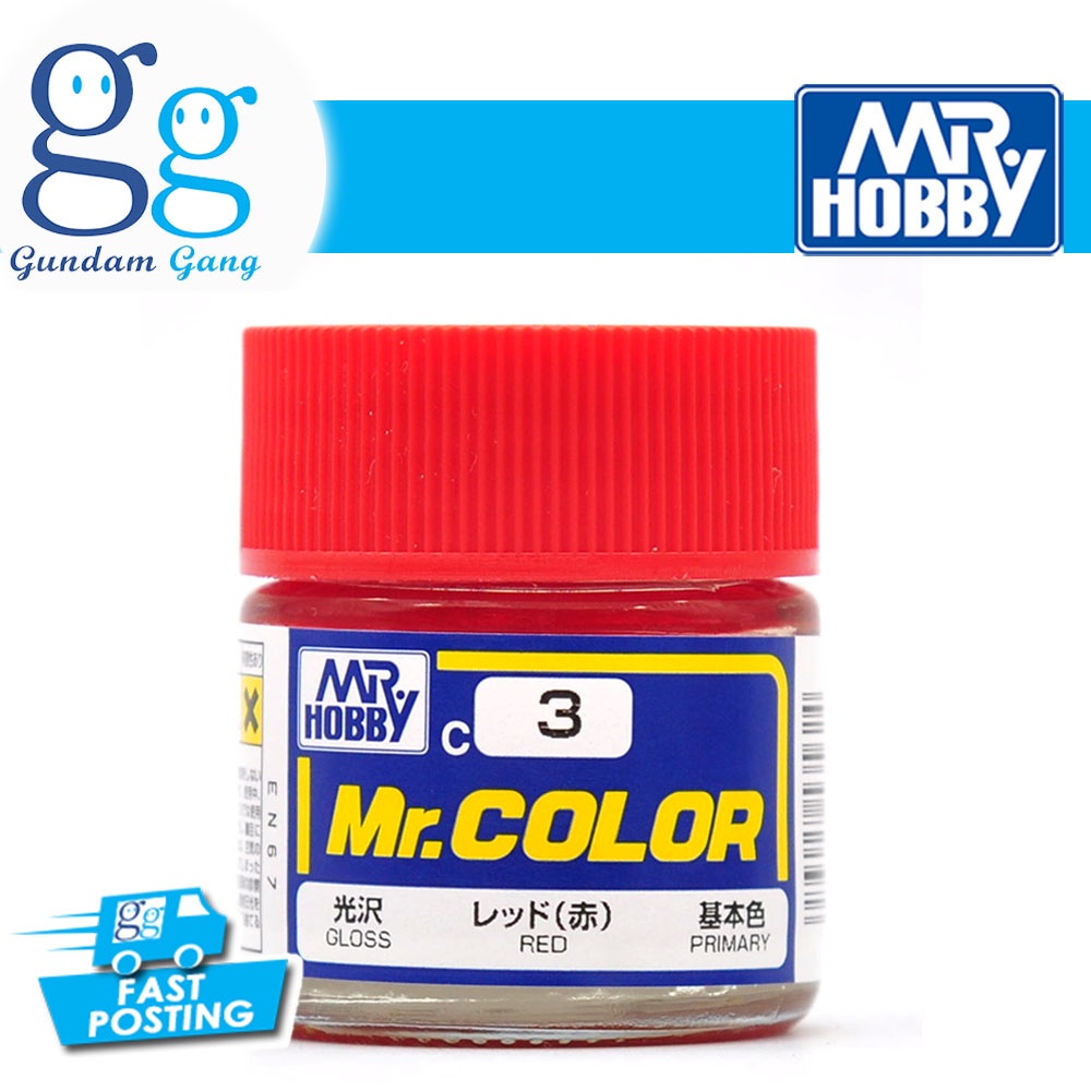 Mr. Color Primary Series Paint C3 C4 C5 C6 C7 C51 C59 C67 C111 C112 ...