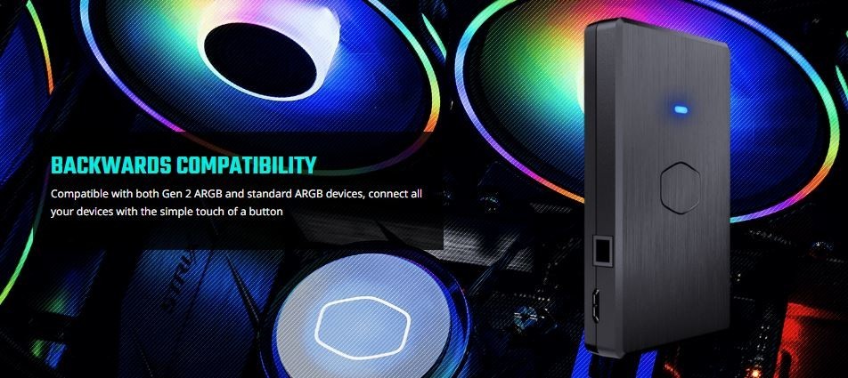 Cooler Master ARGB LED Controller A1 - GEN 2 MFY-ACBN-NNUNN-R2 | Shopee ...