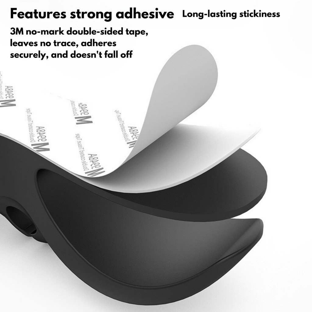 HomePlus ️ Cable Holder Wall Mount Clip Power Cord Organizer Adhesive