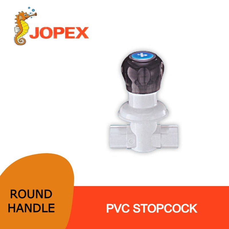 JOPEX PVC STOPCOCK TAP ROUND HANDLE STOPCOCK VALVE SCF05CW | Shopee ...