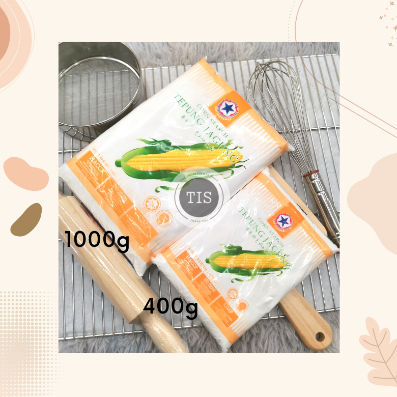Cap Bintang Corn Starch 1kg/400g | Shopee Philippines