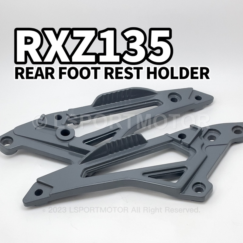 YAMAHA RXZ135 REAR FOOT REST HOLDER (R/L) FOOTREST FOOT REST BRACKET ...