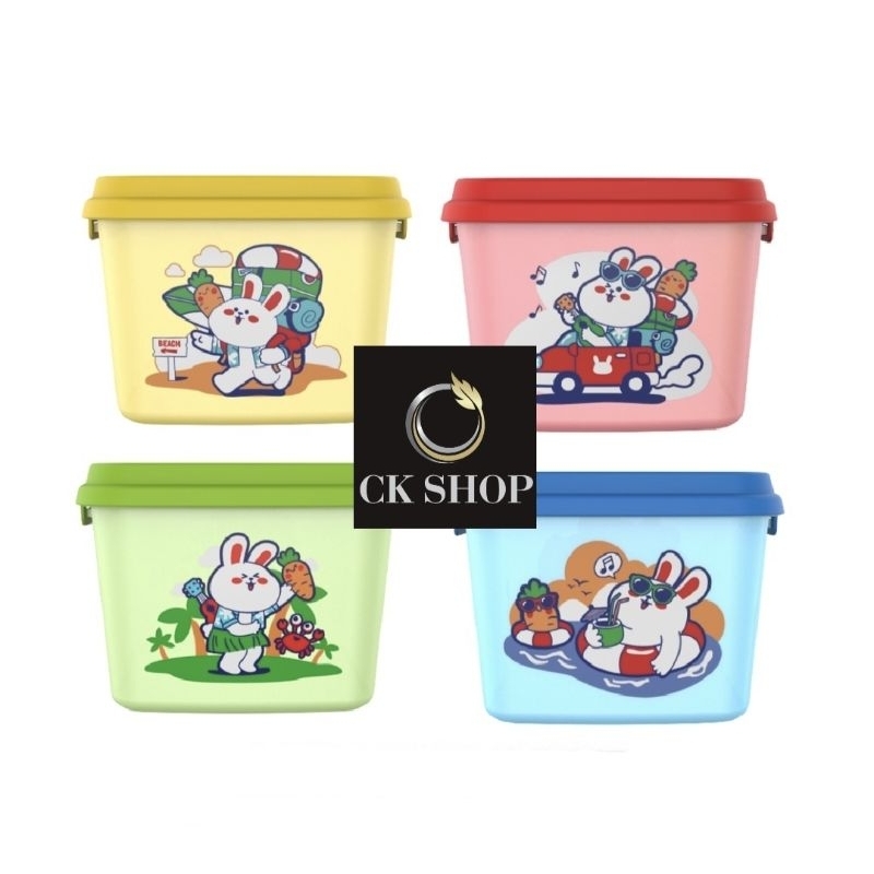 Colgate CNY Rabbit Container Set Cute Food Storage | Shopee Philippines