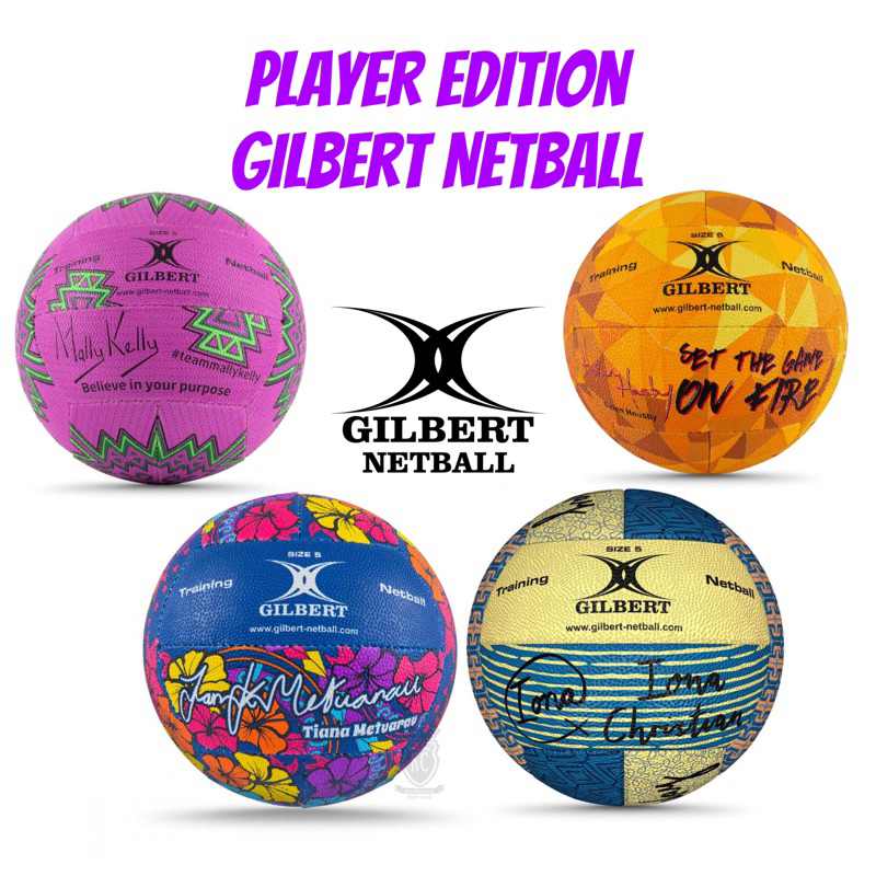 Gilbert Netball Signature Ball Special Collection - Net Ball Player ...