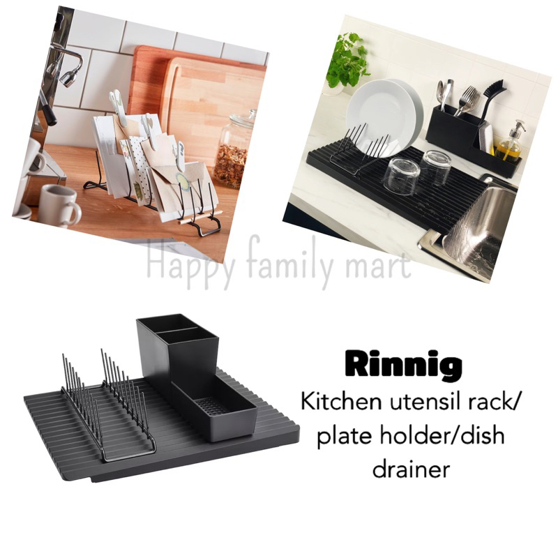 ikea RINNIG Dish Drainer / RINNIG Plate Holder / RINNIG Utensil Rack