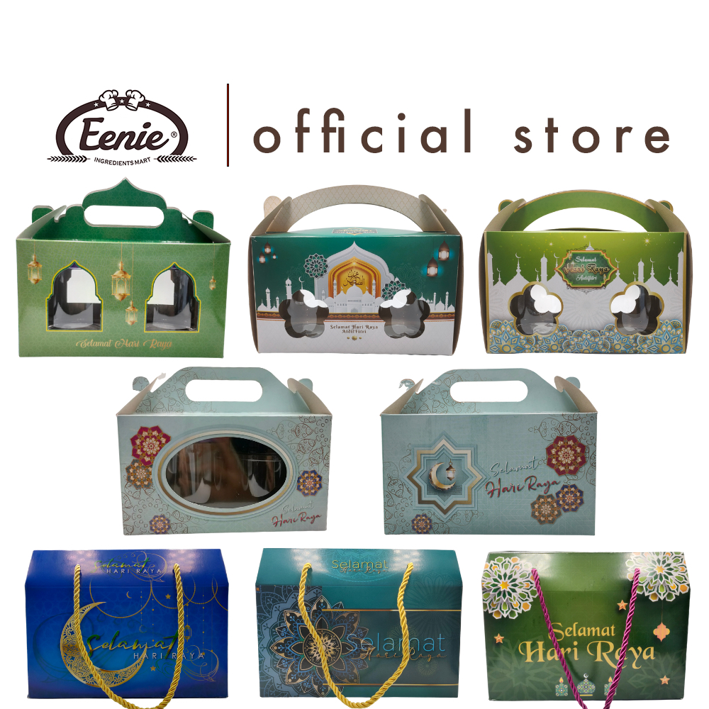 Hari Raya Box Handle Type 1pc Box Hari Raya Aidilfitri Kotak Hari Raya ...