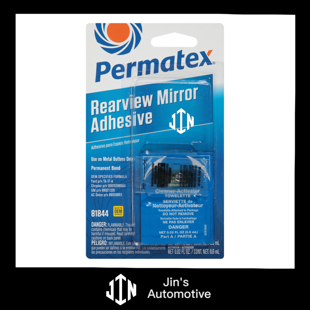 PERMATEX PROFESSIONAL STRENGTH REARVIEW MIRROR ADHESIVE Shopee
