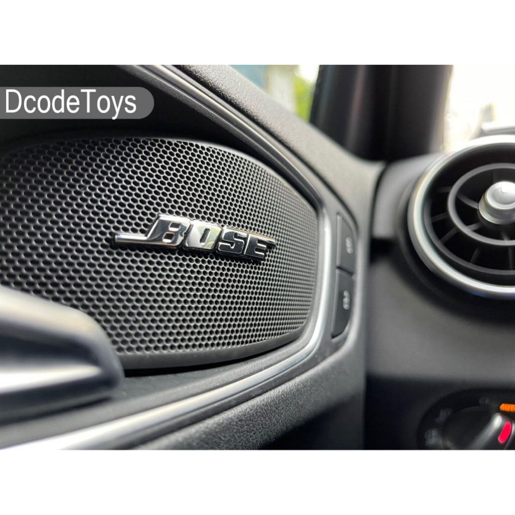 4 X Bose Logo Emblem 3D for Audio Car Vehicle Sound Equipment Speaker Sticker