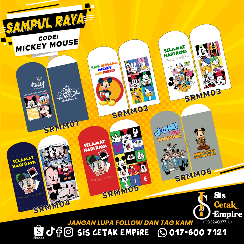 Sampul Raya Custom Design | Shopee Philippines