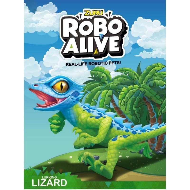 Robo Alive Robotic Lizard Toy by ZURU | Shopee Philippines