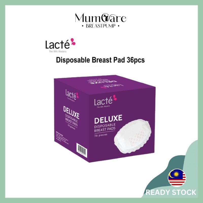 Lacte Deluxe Disposable Breast Pad BreastPad(36pcs) Shopee Philippines