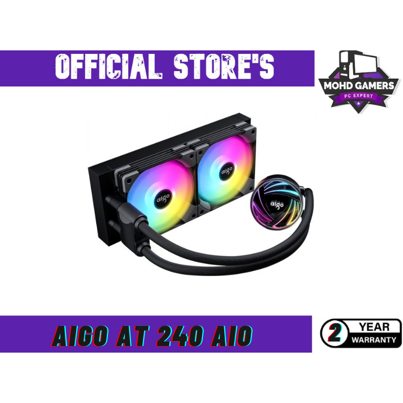 AIGO AT240 240MM AIO LIQUID CPU COOLER | Shopee Philippines