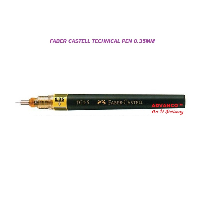 FABER CASTELL TECHNICAL PEN (AVAILABLE IN VARIOUS POINT) Shopee Philippines